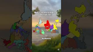 Map of the world of Attack On Titan (845) #mapping #attackontitan #aot #fyp