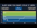 Sleep Cycle C (90 Minutes) - The Best Binaural Beats - Sleep How You Want