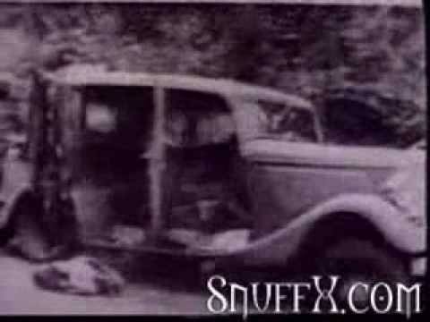 bonnie and clyde death scene video