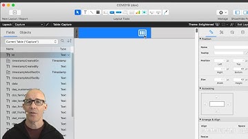 Learning FileMaker: Episode #15 - Getting familiar with Layout Mode