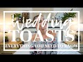 EVERYTHING You Need To Know About WEDDING TOASTS