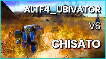 Altf4_Ubivator VS Chisato - Beyond All Reason 1v1 Cast