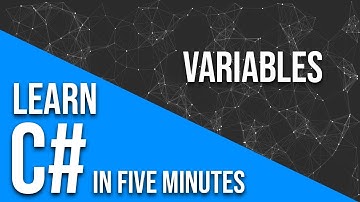 Learn C# In 5 Minutes | Variables