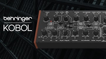 Behringer Kobol Expander Sound Demo (no talking) feat. Zen Delay: Presets for Techno and Electronica