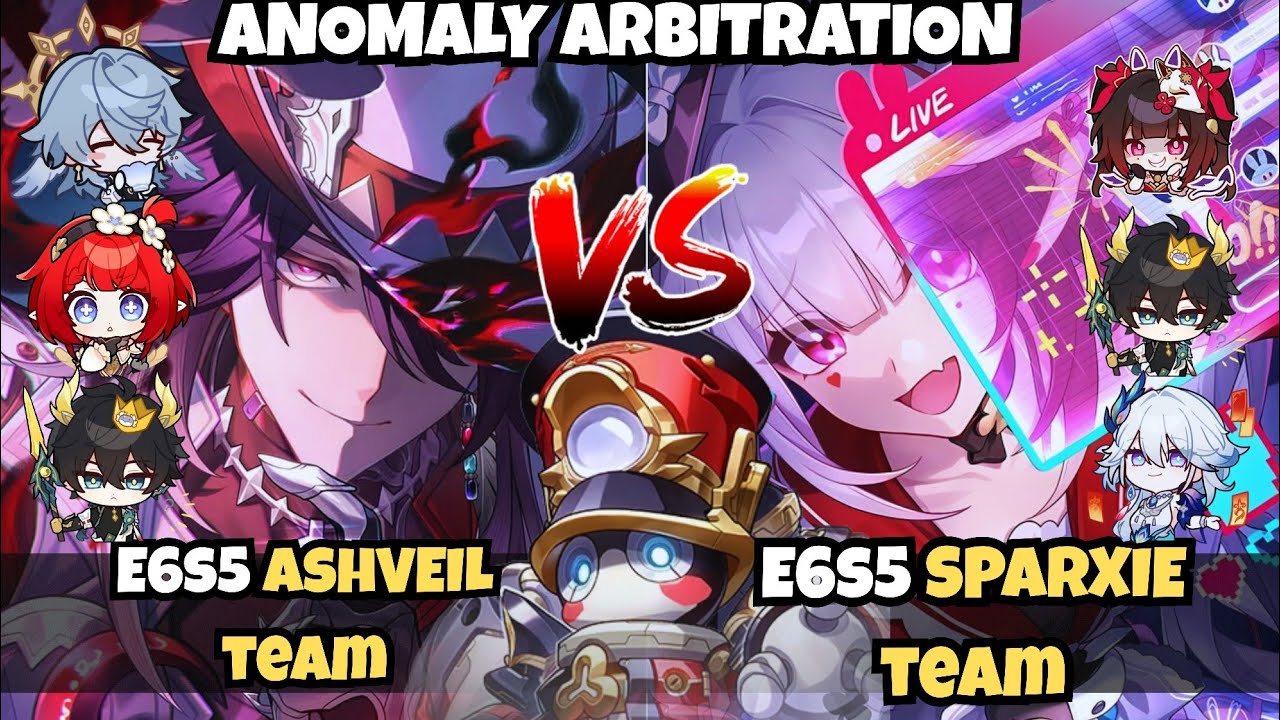 Who Is The Strongest? | E6S5 Ashveil Team VS E6S5 Sparxie Team VS NEW AA BOSS | HSR 4.1
