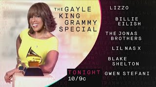 The Gayle King Grammy Special previews the award show