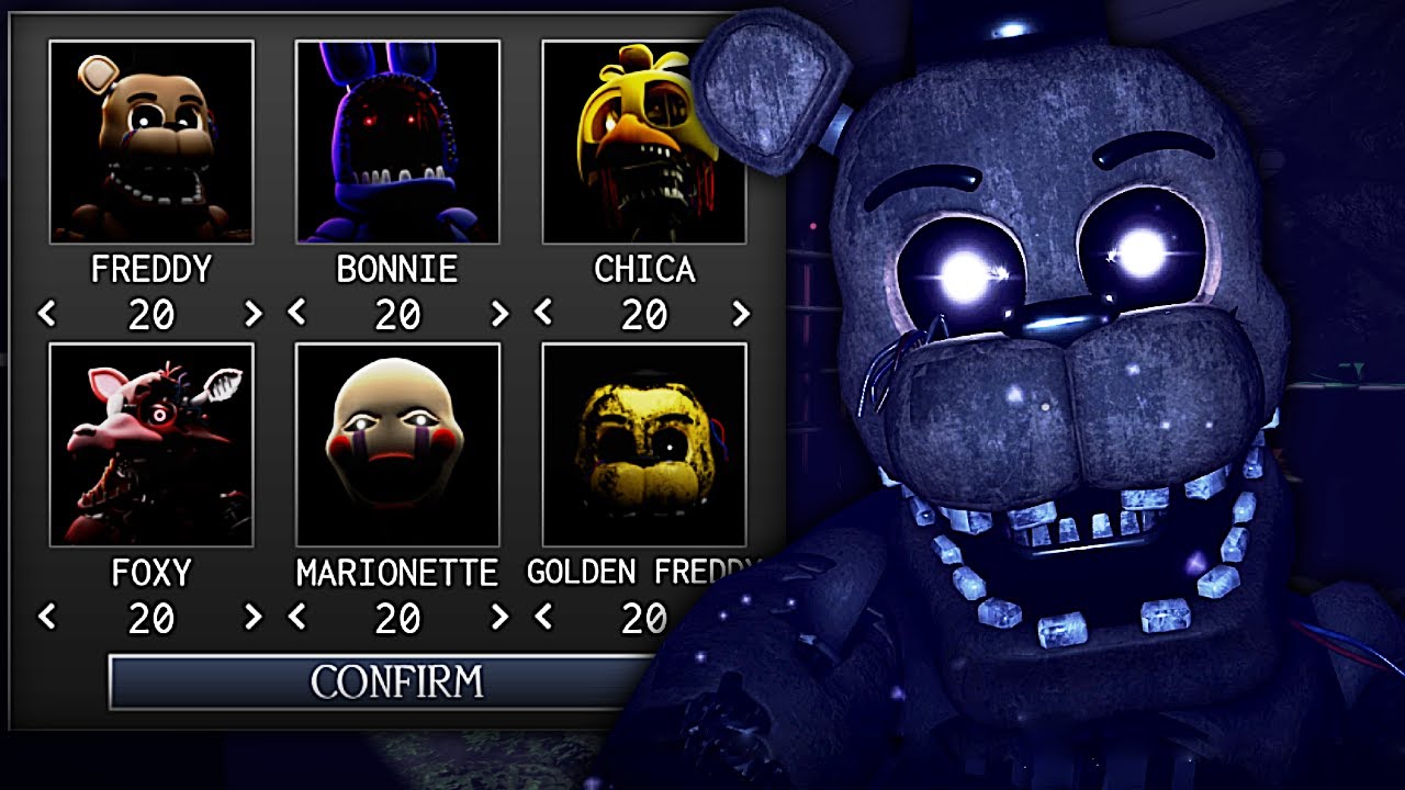 FNAF Roblox Forgotten Memories 6/20 Mode COMPLETE (Night 6 Solo Guide) 