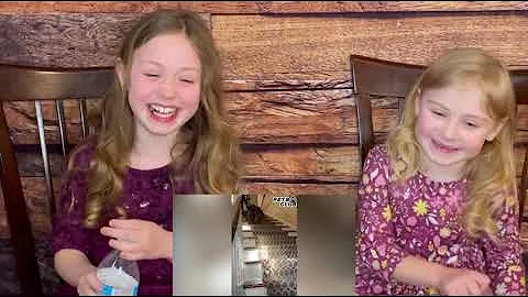 Kids try not to laugh challenge