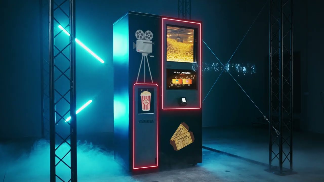 Popcorn Vending Machine VPM2500 by KINOPROKAT