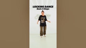 LOCKING DANCE simple 4 Steps you should try!!! #dancetutorial