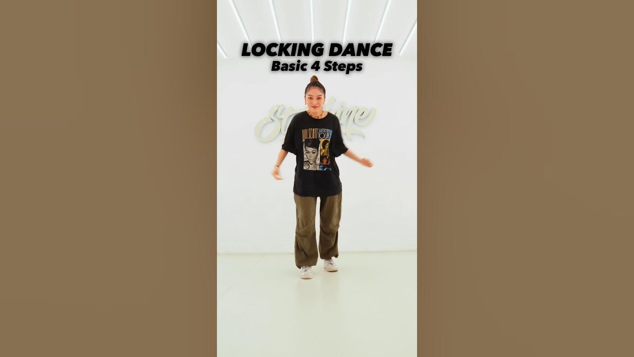 LOCKING DANCE simple 4 Steps you should try!!! dancetutorial YouTube