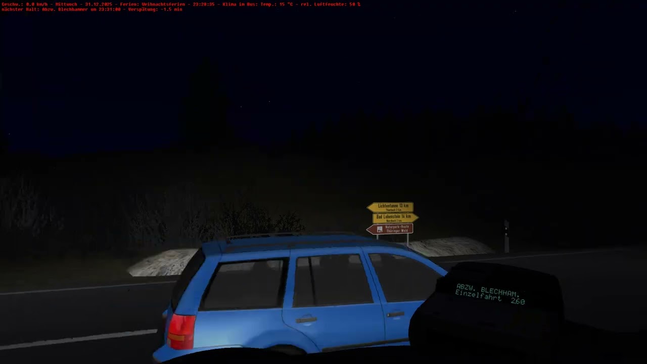 Omsi2 Gameplay 2025 Der letzte Busfahrt nach Lichtentanne im Jahre 2025