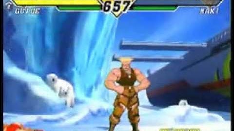 Capcom VS SNK Survival mode Guile