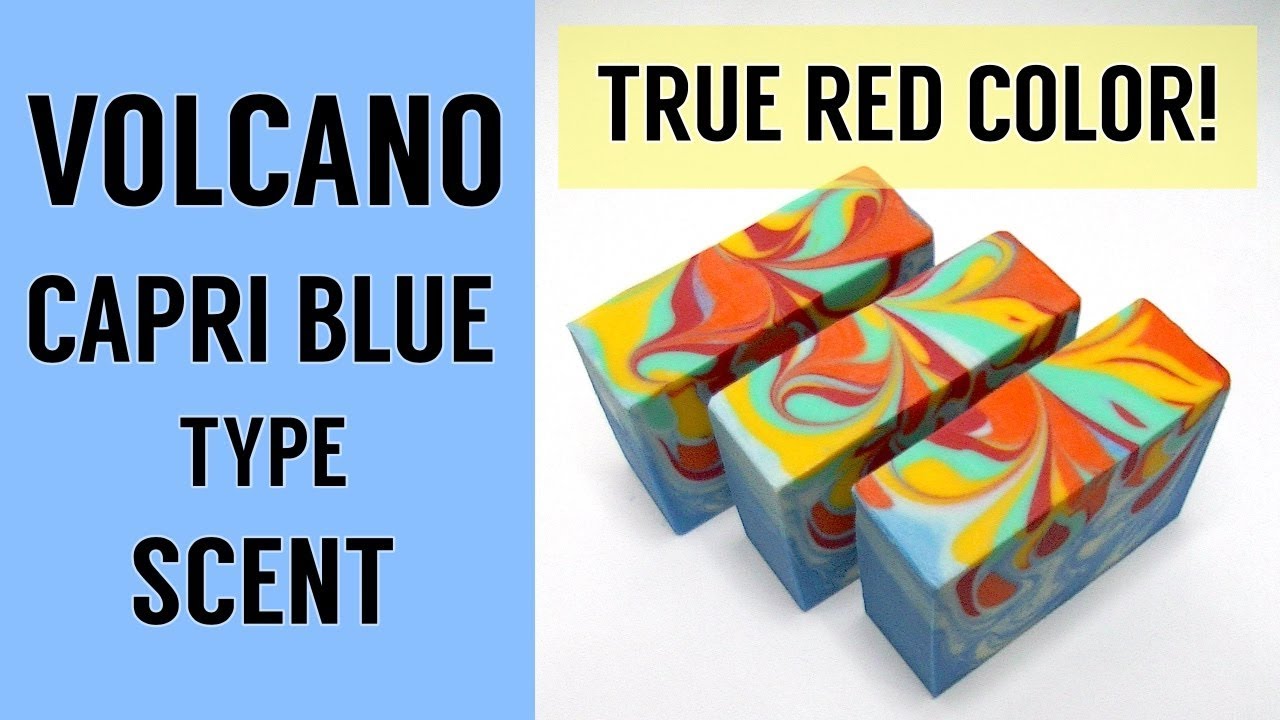 Volcano Capri Blue * Bath Bomb Press, Fragrance Oils, Mica