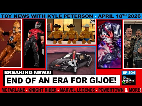 Wrestlemania Weekend Toy News! End Of An Era For GIJOE?