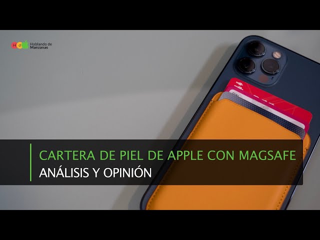 Cartera de piel con MagSafe para el iPhone