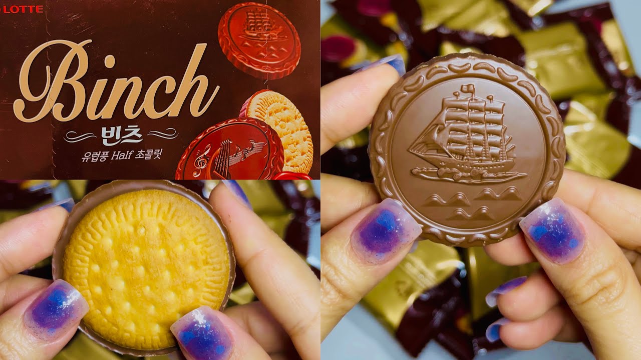 Unboxing chocolate biscuits from KOREA 🤎 ASMR No talking Relaxing