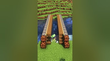 Minecraft Automatic Bridge⬆️ #shorts