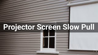 Projector Screen Slow Pull • Household • Sounds Effects (No Copyright Sounds)