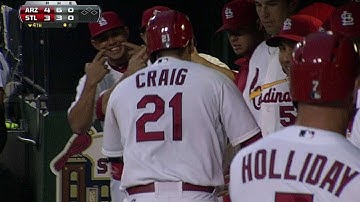 ARI@STL: Craig belts homer to reduce Cards