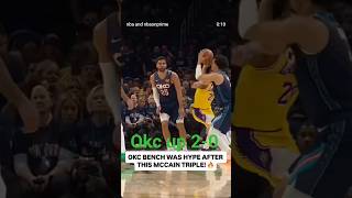 okc wins again #nba #nbabasketball #nbahighlights #nbaplayoffs #basketball #lakers #okcthunder