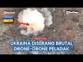 Drone ‘BT-40’ Rusia Sapu Bersih Parit Ukraina, VIRAL!!