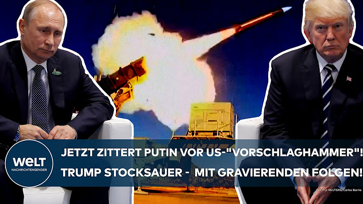 UKRAINE-KRIEG: Nun zittert Putin vor Trumps "Vorschlaghammer"! US-Präsident stocksauer -  mit Folgen