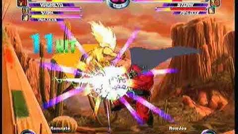 MvC2 Online (360): Brett (MSP) vs Row Joe (MSP) 4 .:11.4.09:.