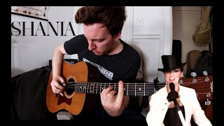 Video thumbnail of "Man, I Feel Like A Woman --- Fingerstyle Guitar Cover + Free Tabs {Jacob Neufeld}"