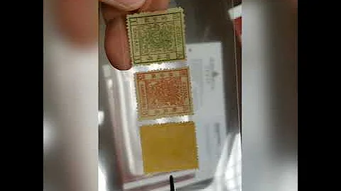 郵票收藏第二講: 中國官方發行的第一套郵票---大龍郵票，大龍第一古封，成交1900萬港幣；中國本土發行的第一套郵票---上海工部大龍郵票。 - 天天要聞