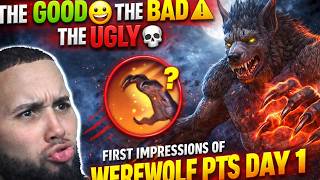THE GOOD THE BAD AND THE UGLY PTS 1ST DAY IMPRESSIONS | ESO #theelderscrollsonline #werewolf #pts
