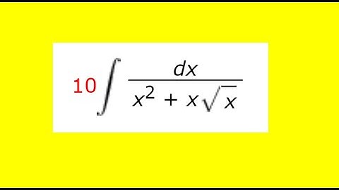 Make a substitution to express the integrand as a rational function