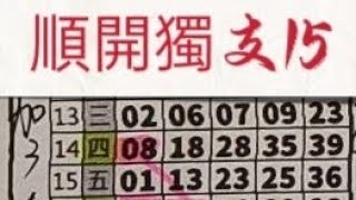 2026/05/25 🔥上期中獨支15🔥⭐今彩539獨支⭐#今彩539#天天樂#六合彩#公益彩券