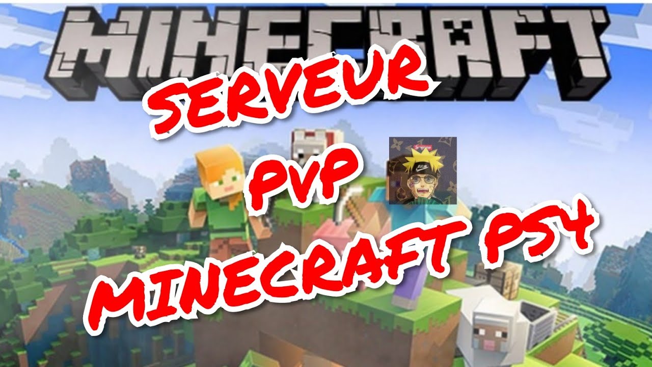 SERVEUR PvP MINECRAFT SUR PS4 - YouTube