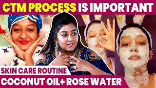 இயறகயன Toner-ன Rose Water Is Best Rhema Skin Care Routine Rhema Ashok Interview Ibc Mangai
