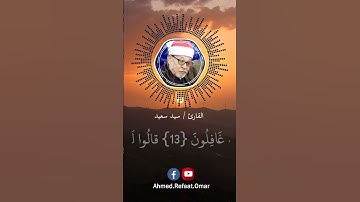 الشيخ (سيد سعيد) سورة يوسف#المصحف #القرآن_الكريم
