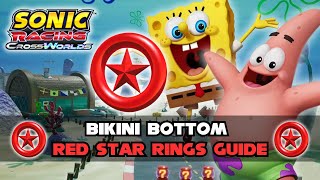 Sonic Racing: CrossWorlds BIKINI BOTTOM Red Ring Guide! (SpongeBob SquarePants DLC) screenshot 1