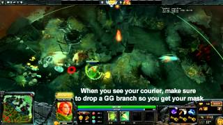 Dota 2 - Jungling Dat Windrunner [Level 7 at 8 minutes] (Dire side only)