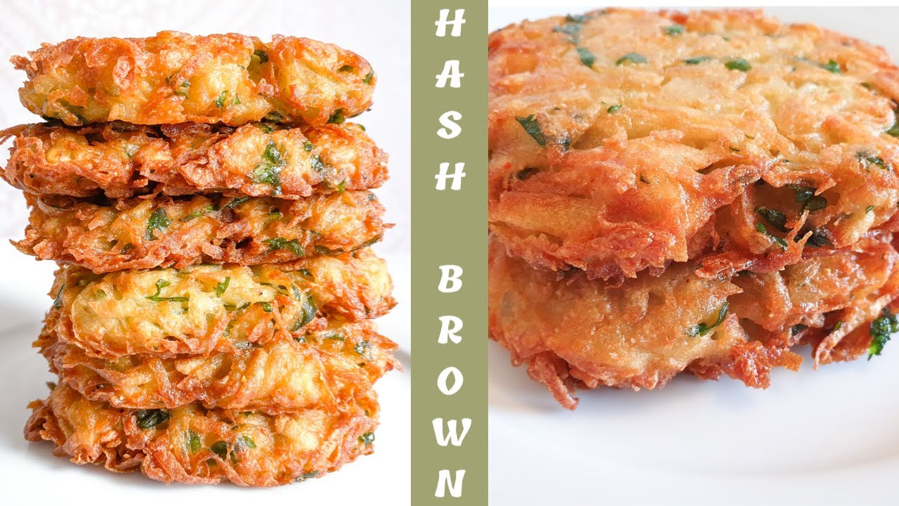 Hash Browns Recipe Better than McDonald's || Make Crispy & Delicious Hash Browns Potatoes |No