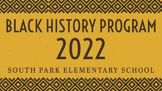 Black History Program 2022