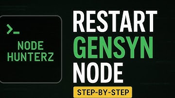 Restore or Restart Gensyn Node | Complete Tutorial to Get Back Online