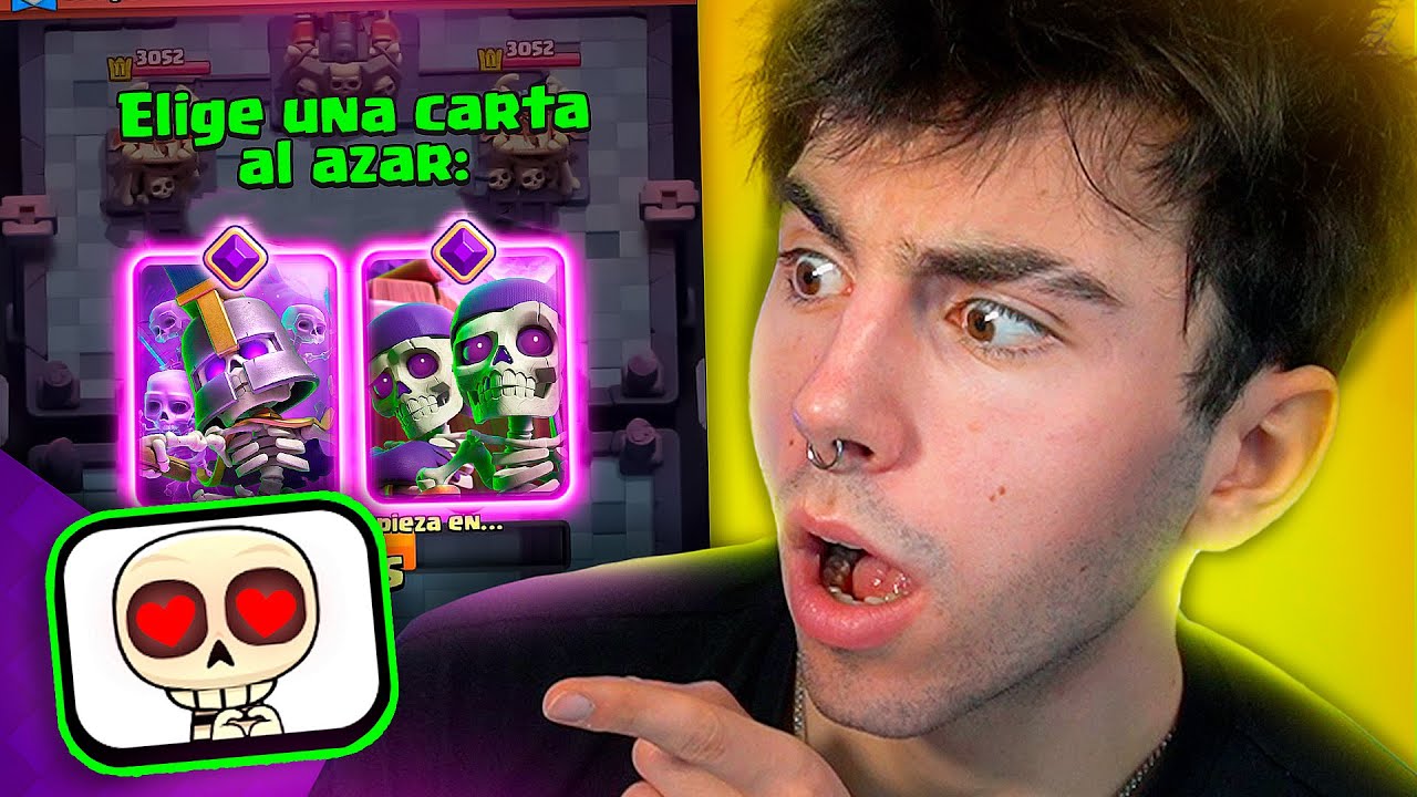 ELIGO CARTAS AL AZAR EN EL NUEVO DESAFIO CON EMOTE GRATIS🤯!