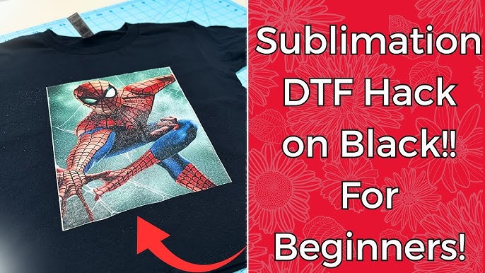 BEST way to Sublimate on Black Shirts without Bleach! 😲 