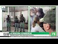 Tatiana Marset llega al hospital San Juan de Dios bajo fuerte resguardo policial