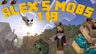 ¡La verdadera Actualización Salvaje!  Alex´s Mobs 1.19  Actualización de Mod