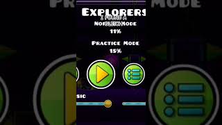 if you die and press the practice mode button when the level starts, the practice music won't play.