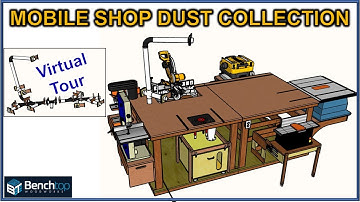 Shop Vac Dust Collection for a Mobile Workbench /EP 74
