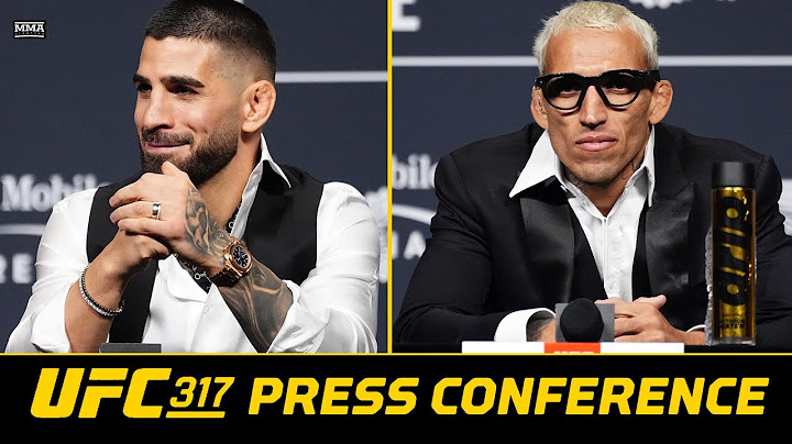 Full UFC 317 Press Conference | Topuria vs. Oliveira | Pantoja vs. Kara-France - MMA Fighting