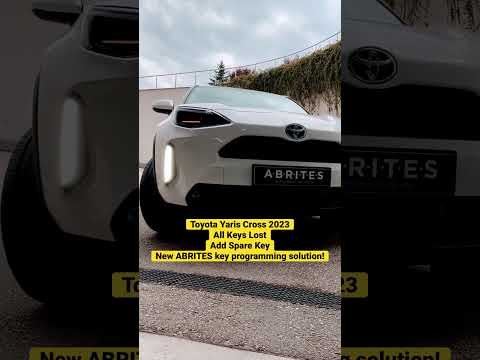 Toyota Yaris Cross 2023 All Keys Lost/ Add Spare Key – New ABRITES Key Programming Solution!