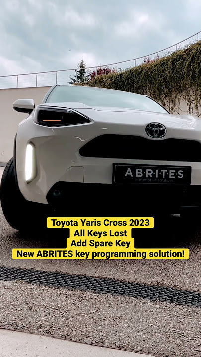 Toyota Yaris Cross 2023 All Keys Lost/ Add Spare Key - New ABRITES Key Programming Solution!